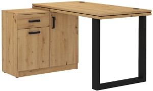 Biurko narożne Malta 140 Dąb Artisan