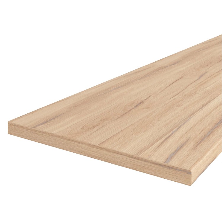 Blat roboczy Dąb ESTANA Jasny 60x3,8 cm NA WYMIAR