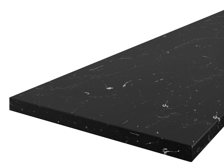 Blat roboczy MARMUR Czarny 60x3,8 cm NA WYMIAR