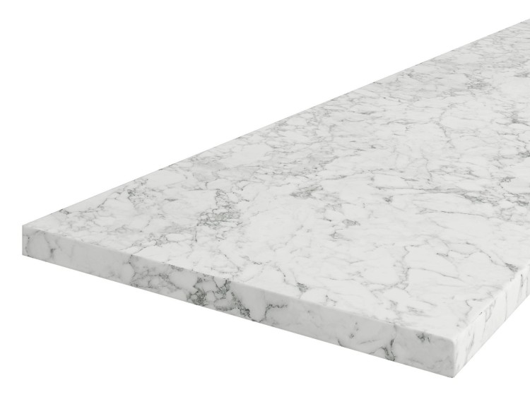 Blat roboczy MARMUR Biały 60x3,8 cm NA WYMIAR
