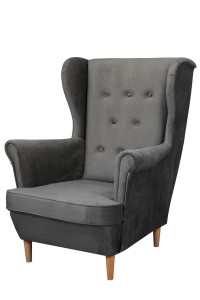 Fotel Uszak Floki Grafitowy
