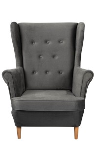 Fotel Uszak Floki Grafitowy