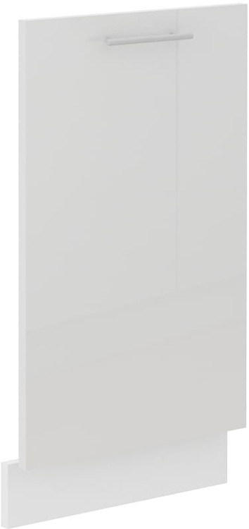 Front do zmywarki z panelem zintegrowanym LARA 45 cm Biały/Biały