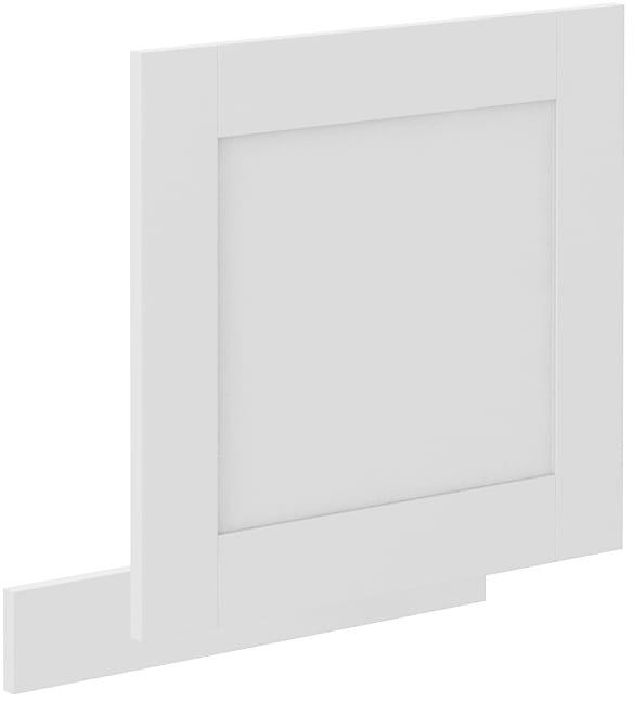 Front do zmywarki z panelem zewnętrznym LUNA 60 cm Biały/Biały