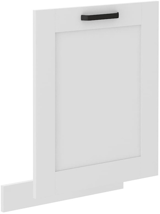 Front do zmywarki z panelem zintegrowanym LUNA 60 cm Biały/Biały