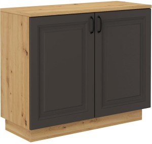 Komoda Flawia GRAR 100 2D Grafit/Artisan