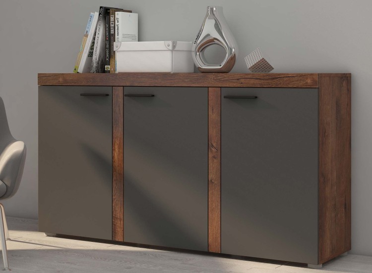 Komoda Rumba GRDL22 3D Grafit