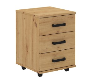 Kontenerek z szufladami na kółkach Malta 201 Dąb Artisan
