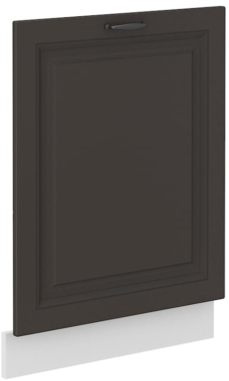 Front do zmywarki z panelem zintegrowanym STILO 60 cm  Grafit/Biały