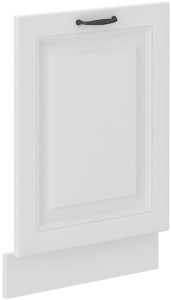 Front do zmywarki z panelem zintegrowanym STILO 45 cm  Biały/Biały