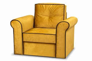Zestaw wypoczynkowy Merida Sofa + Fotel Żółty