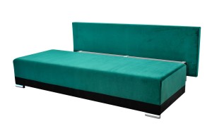 Zestaw wypoczynkowy sofa Orlean PLUS + 2 fotele Girona Ciemny Zielony