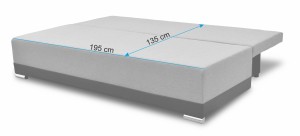 Zestaw wypoczynkowy sofa Orlean PLUS + 2 fotele Girona Ciemny Zielony