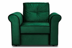 Zestaw wypoczynkowy Narożnik Trevor + 2x Fotel Ciemny Zielony