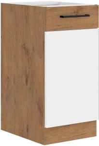 Szafka stojąca do kuchni VIGO 40 D 1F Połysk Biały/Lancelot