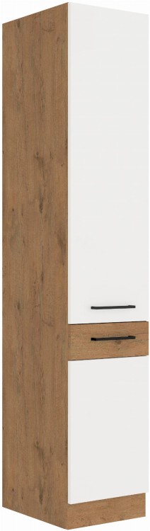 Szafka kominowa do kuchni VIGO 40 DK-210 2F Połysk Biały/Lancelot