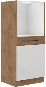 Szafka do kuchni słupek pod piekarnik VIGO 60 DP-145 1F Połysk Biały/Lancelot