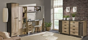 Szafa bieliźniarka Romero R6 1D Dąb Canyon