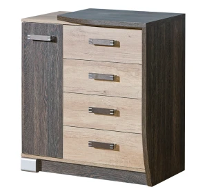 Komoda z szufladami prawa Romero R14P Dąb Canyon/Arusha