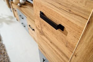 Bieliźniarka Lofter LO2 Dąb Wotan/Beton Millenium