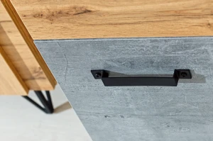 Witryna Lofter LO3 Dąb Wotan/Beton Millenium