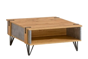 Stolik Lofter LO12 Dąb Wotan/Beton Millenium