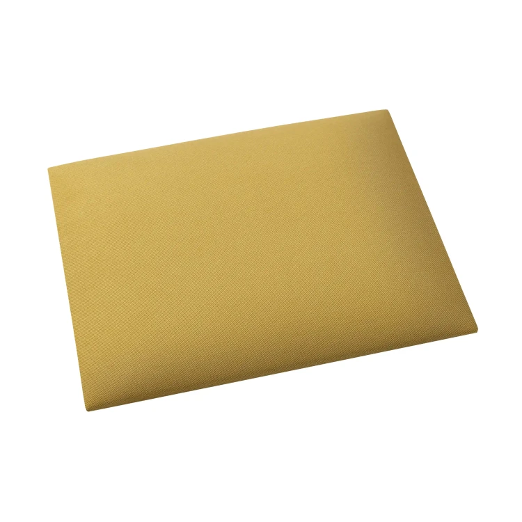 Panel tapicerowany na ścianę 3D 60x40 żółty