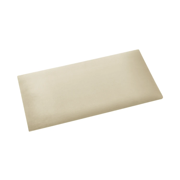 Panel tapicerowany na ścianę 3D 50x20 beżowy