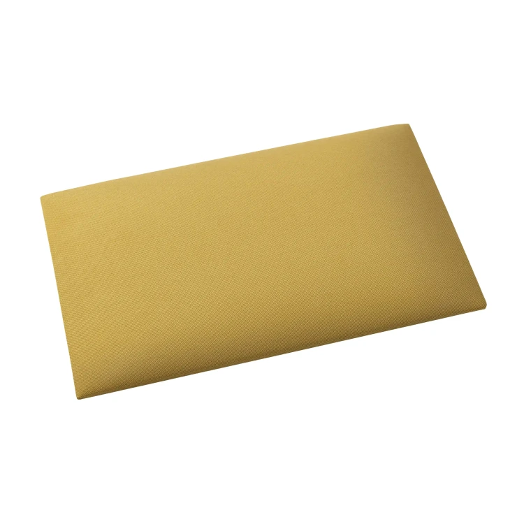 Panel tapicerowany na ścianę 3D 50x30 żółty