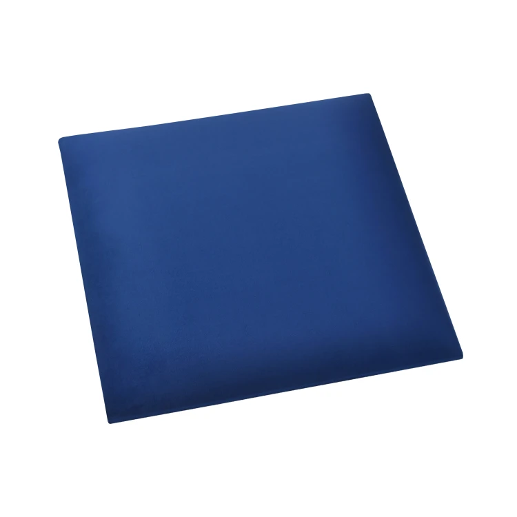 Panel tapicerowany na ścianę 3D 40x40 niebieski