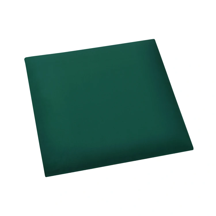 Panel tapicerowany na ścianę 3D 40x40 zielony