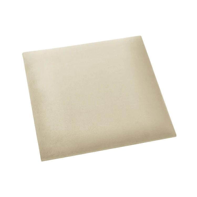 Panel tapicerowany na ścianę 3D 40x40 beżowy