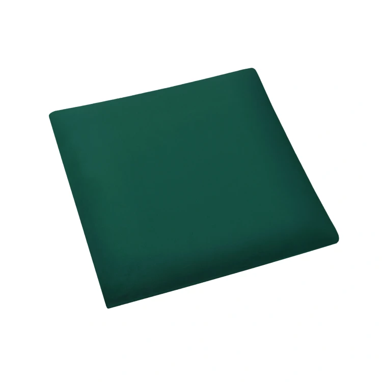 Panel tapicerowany na ścianę 3D 30x30 zielony
