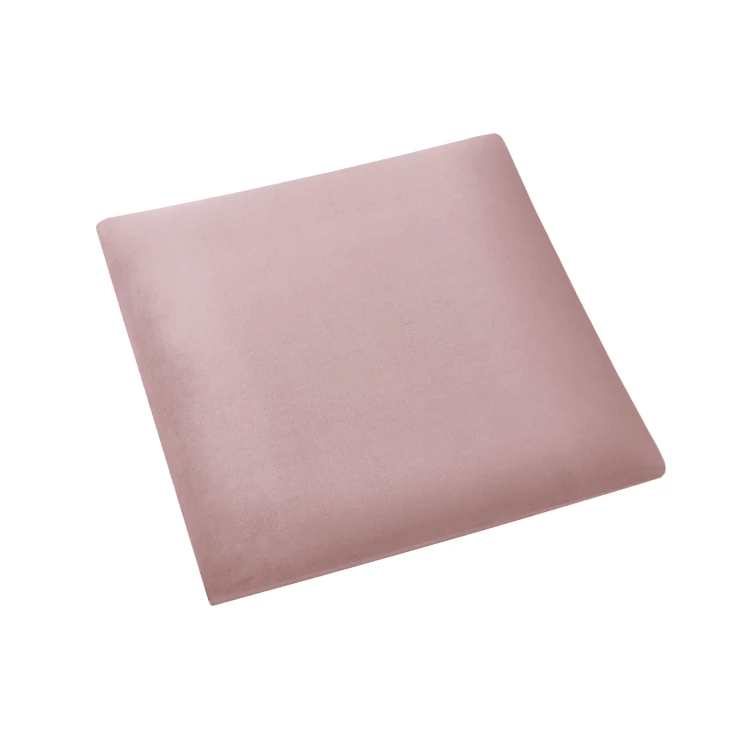 Panel tapicerowany na ścianę 3D 30x30 różowy
