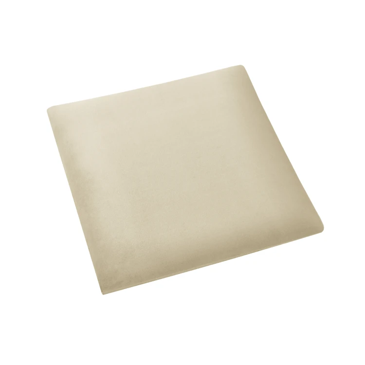 Panel tapicerowany na ścianę 3D 30x30 beżowy