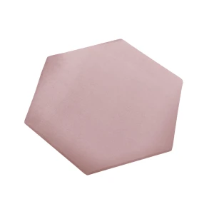 Panel tapicerowany na ścianę 3D Plaster miodu 35x45 różowy