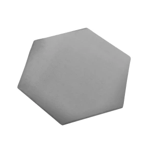 Panel tapicerowany na ścianę 3D Plaster miodu 35x45 szary