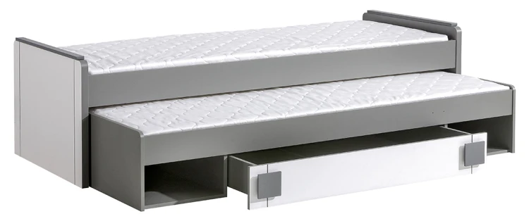 Łóżko rozsuwane 80x200 cm Gumi G16 Biały/Antracyt