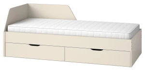 Łóżko 90x200 z materacem Melo ME9 Cashmere