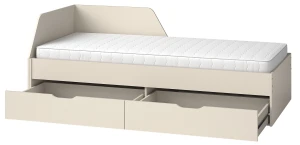 Łóżko 90x200 z materacem Melo ME9 Cashmere