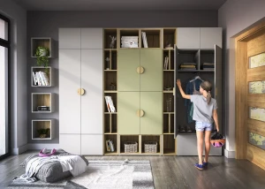 Łóżko 90x200 z materacem Melo ME9 Cashmere