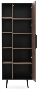 Regał Pinelli PN-03 Czarny grafit/Captains Deck