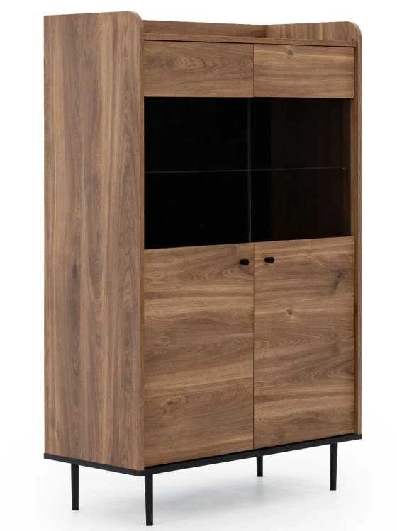 Witryna Vasina VS10 90 cm z LED Brandy Castello