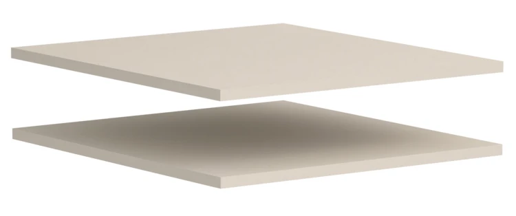 Półki 50 cm garderoba modułowa FOXEN Cashmere