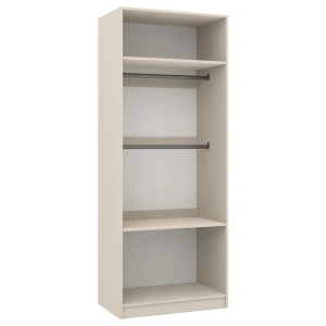 Modułowa szafa garderobiana 80 cm otwarta FOXEN Cashmere