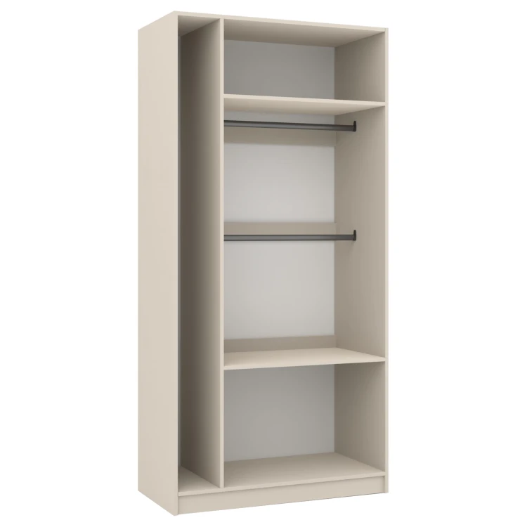 Modułowa szafa garderobiana 100 cm  otwarta FOXEN Cashmere