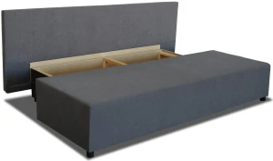 Kanapa rozkładana TANIA 2 Grafitowa