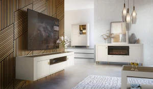 Komoda Mossa MO5 Cashmere/Dąb Whisky