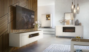 RTV Mossa MO8 Cashmere/Dąb Whisky