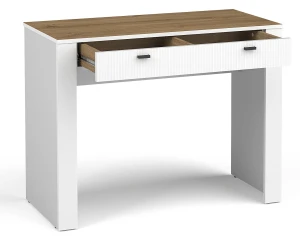 Toaletka Mossa MO10 Biały/Dąb Whisky